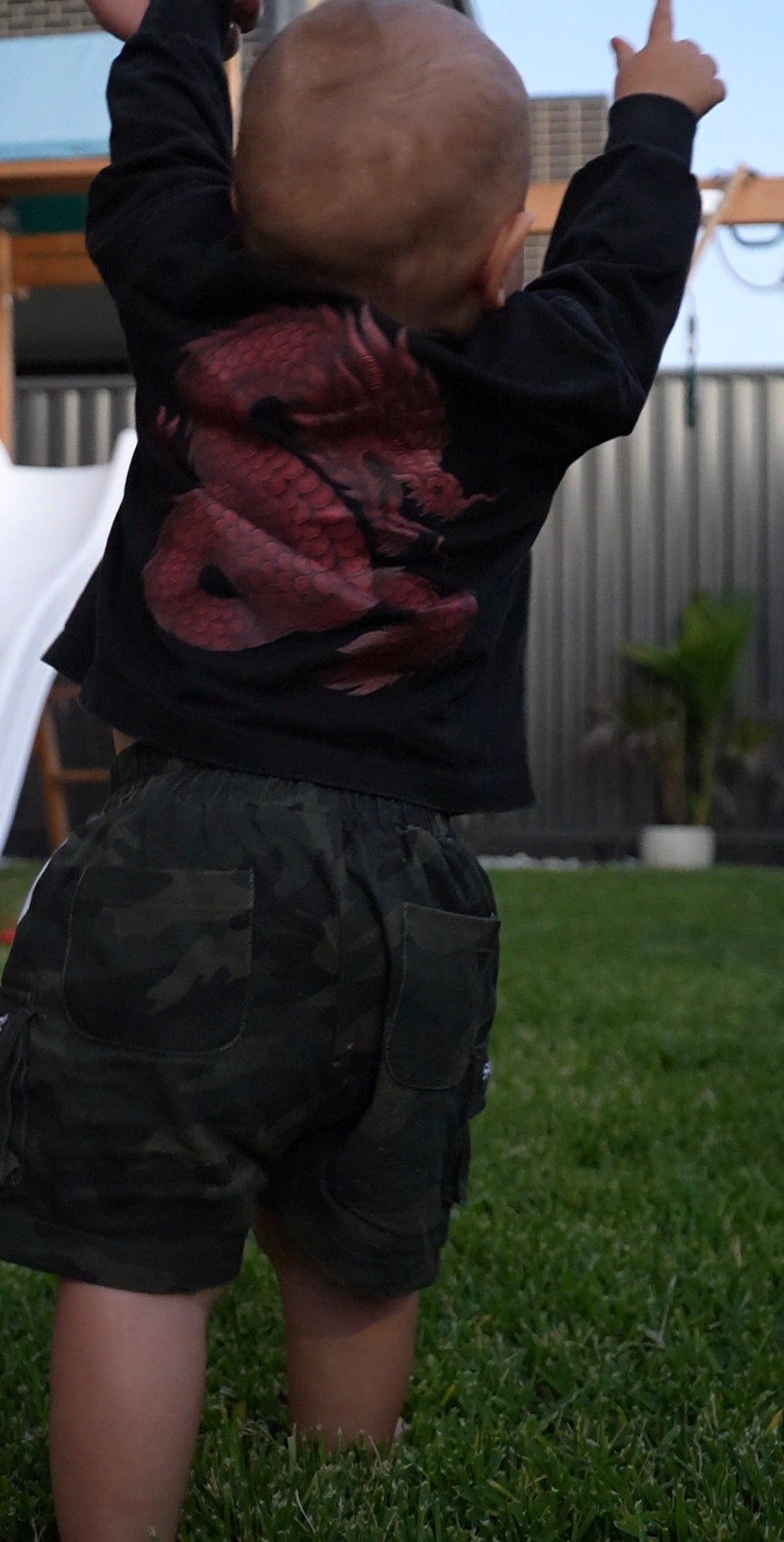 Linen Cargo Shorts CAMO