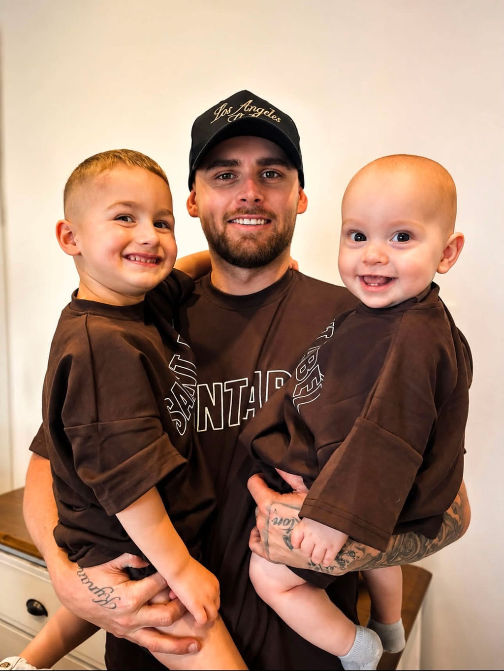 Baseline T-Shirt Set - Chocolate