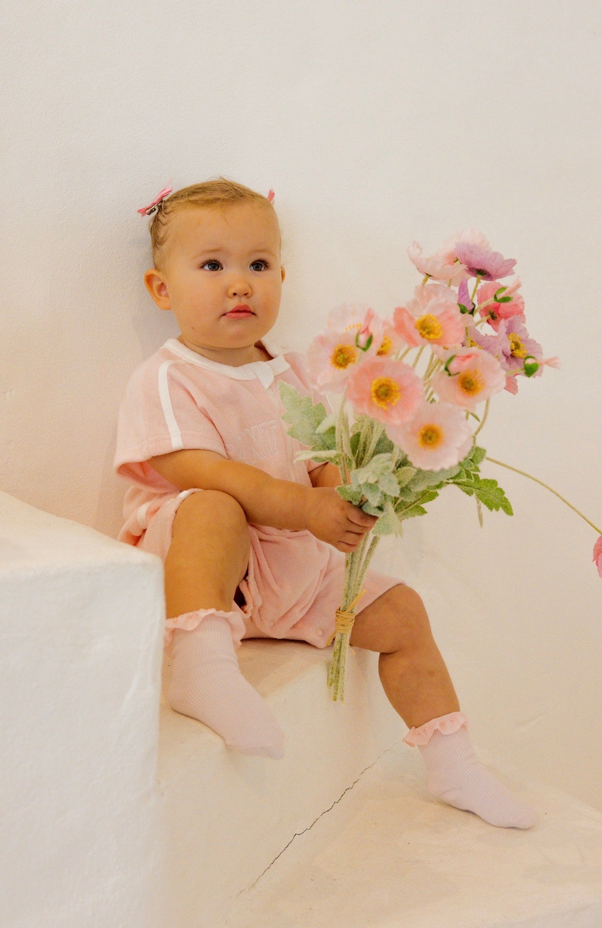 Monaco Romper - Rose