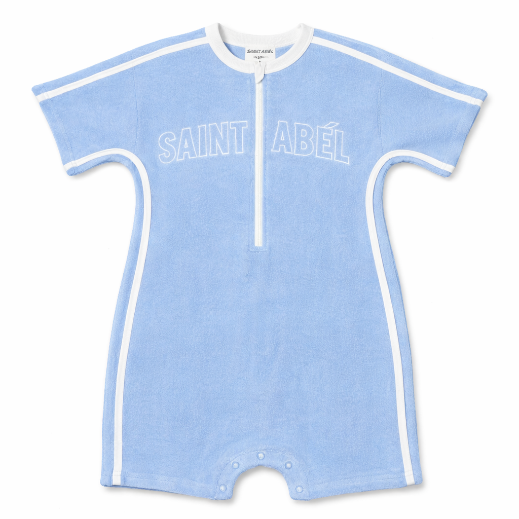 Towel Romper CLOUD BLUE