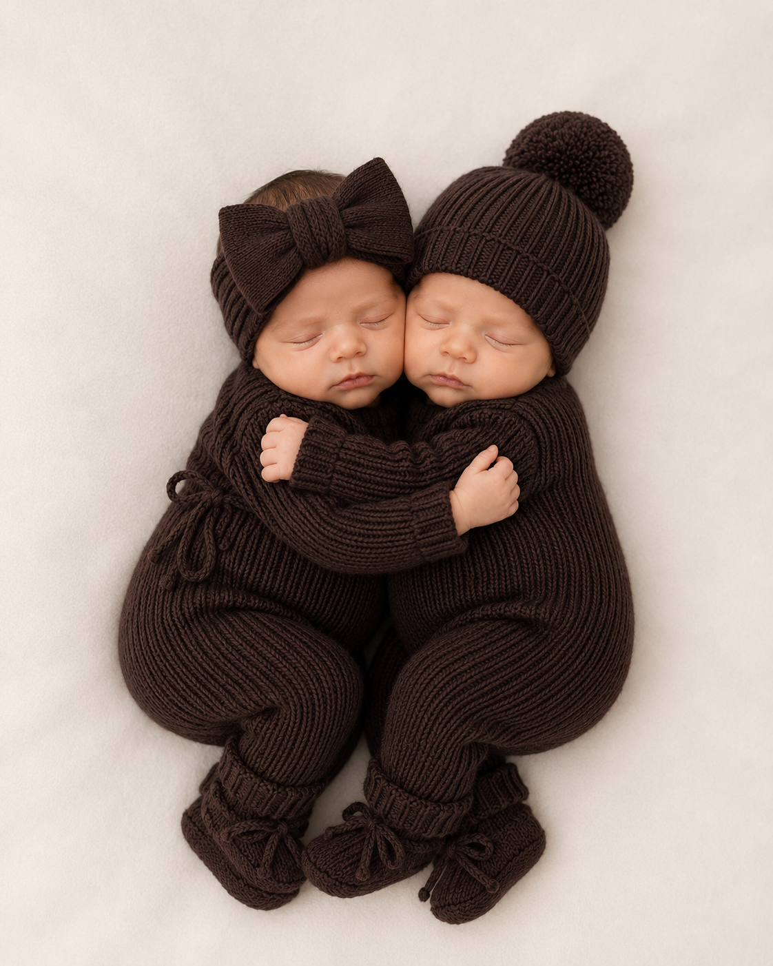 Knit Romper - Cocoa