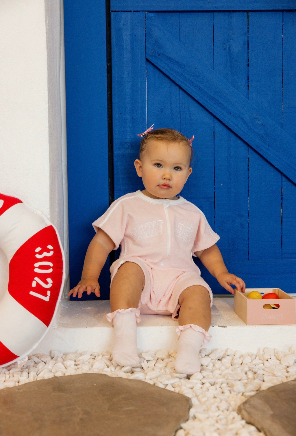 Monaco Romper - Rose