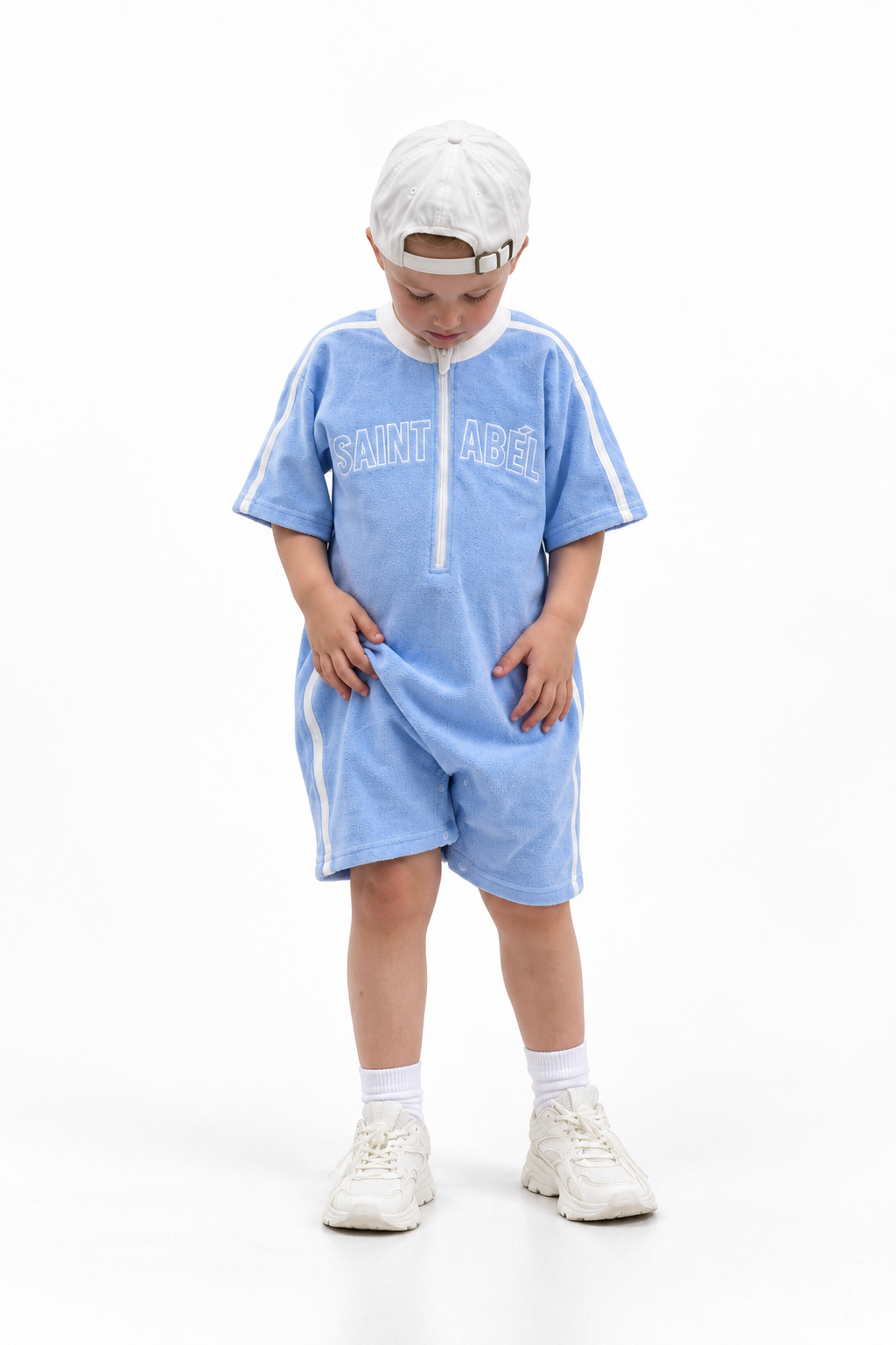 Monaco Romper - Cloud