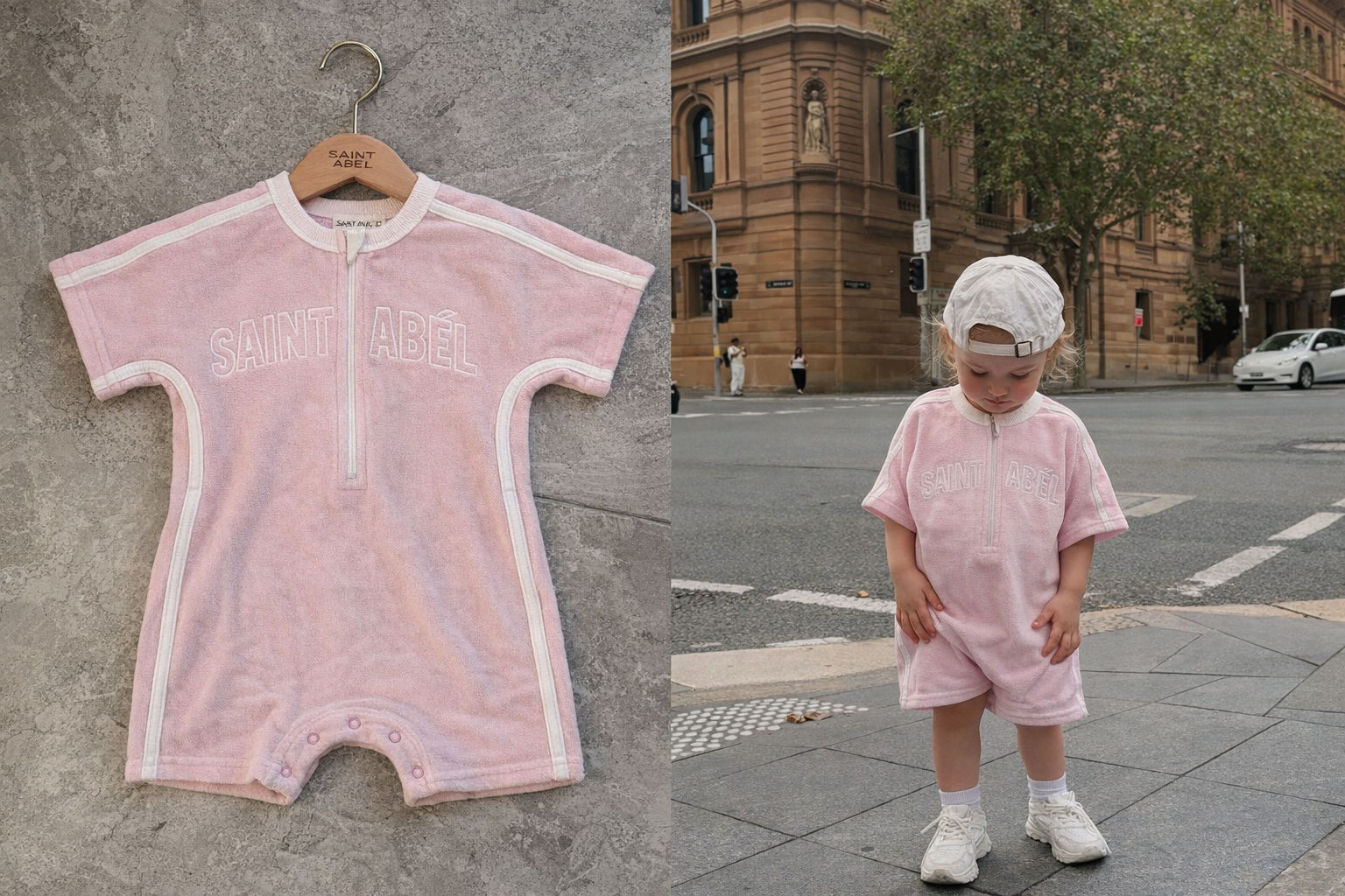 Towel Romper DUSTY ROSE