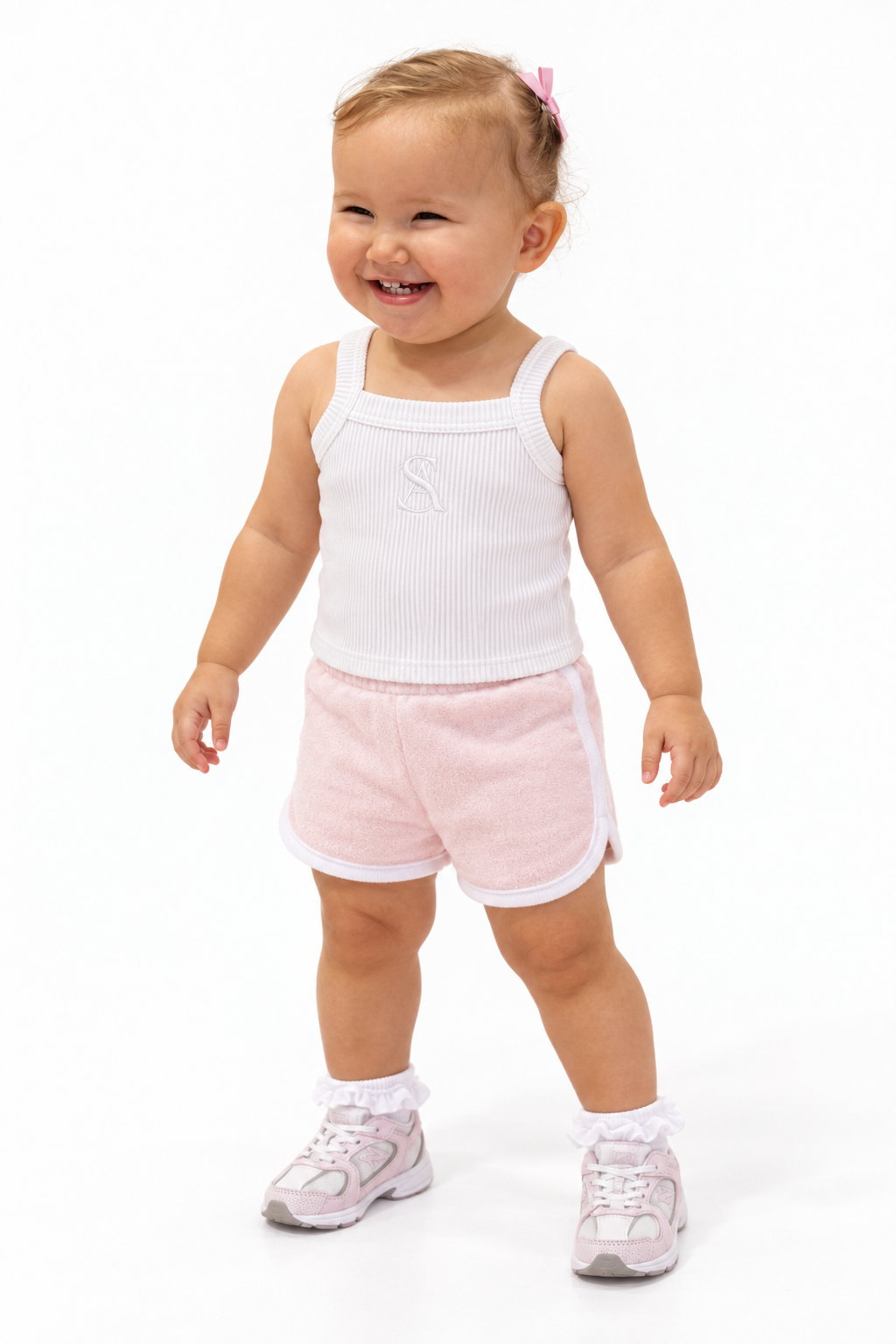 Essential Ribbed Tank - Blanc