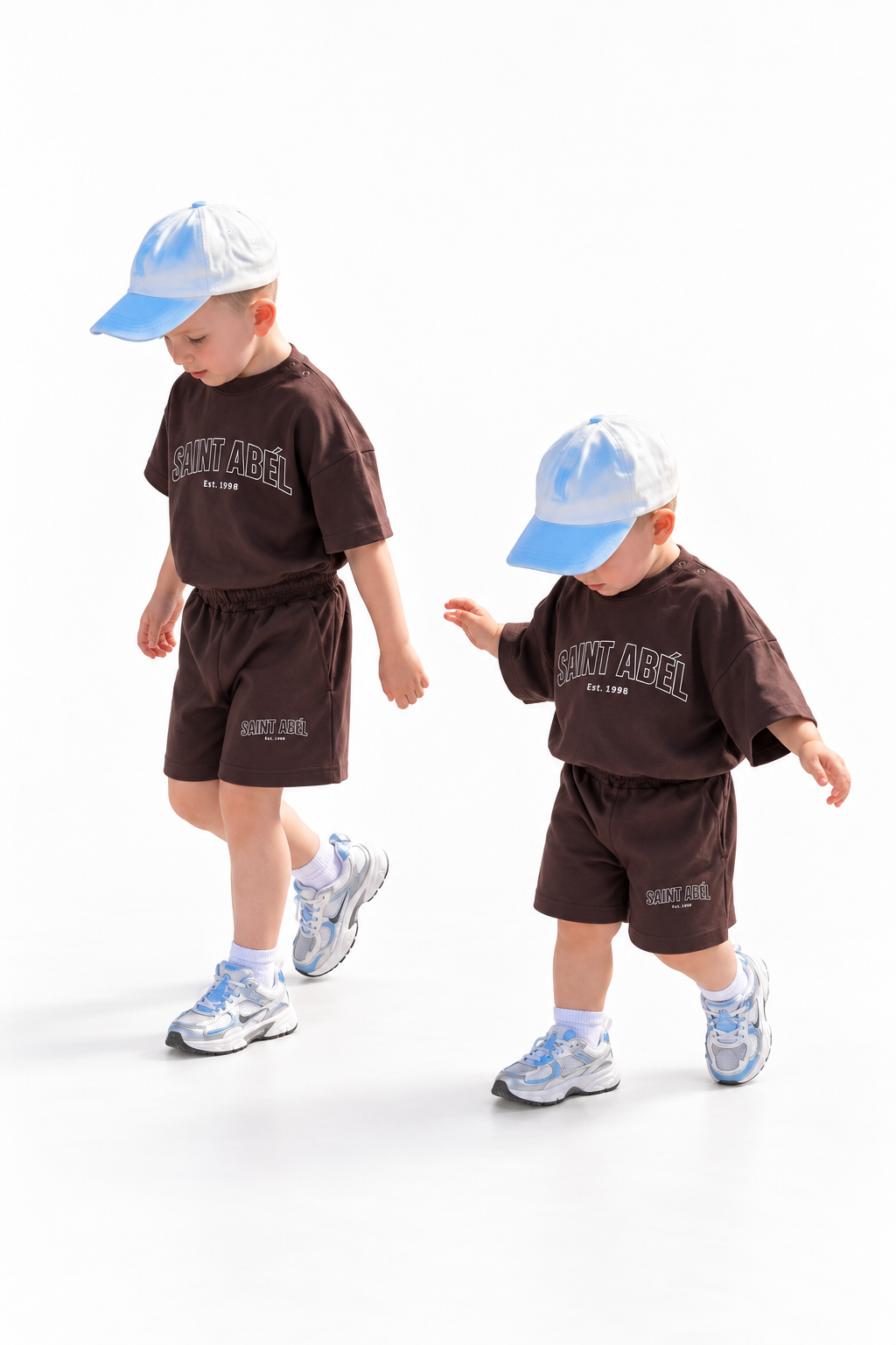 Baseline T-Shirt Set - Chocolate