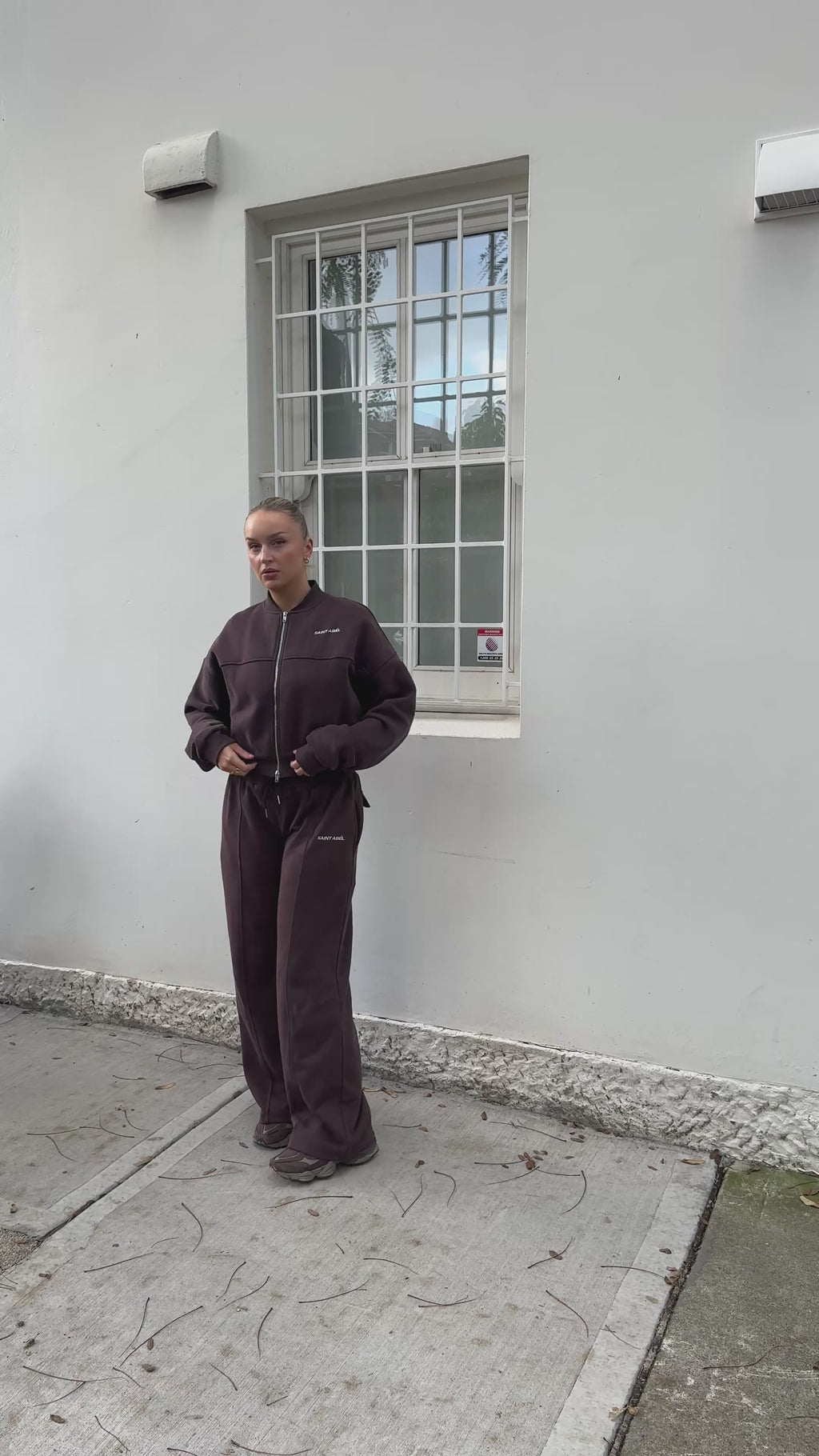 Women’s Cropped Bomber - Vintage Mocha