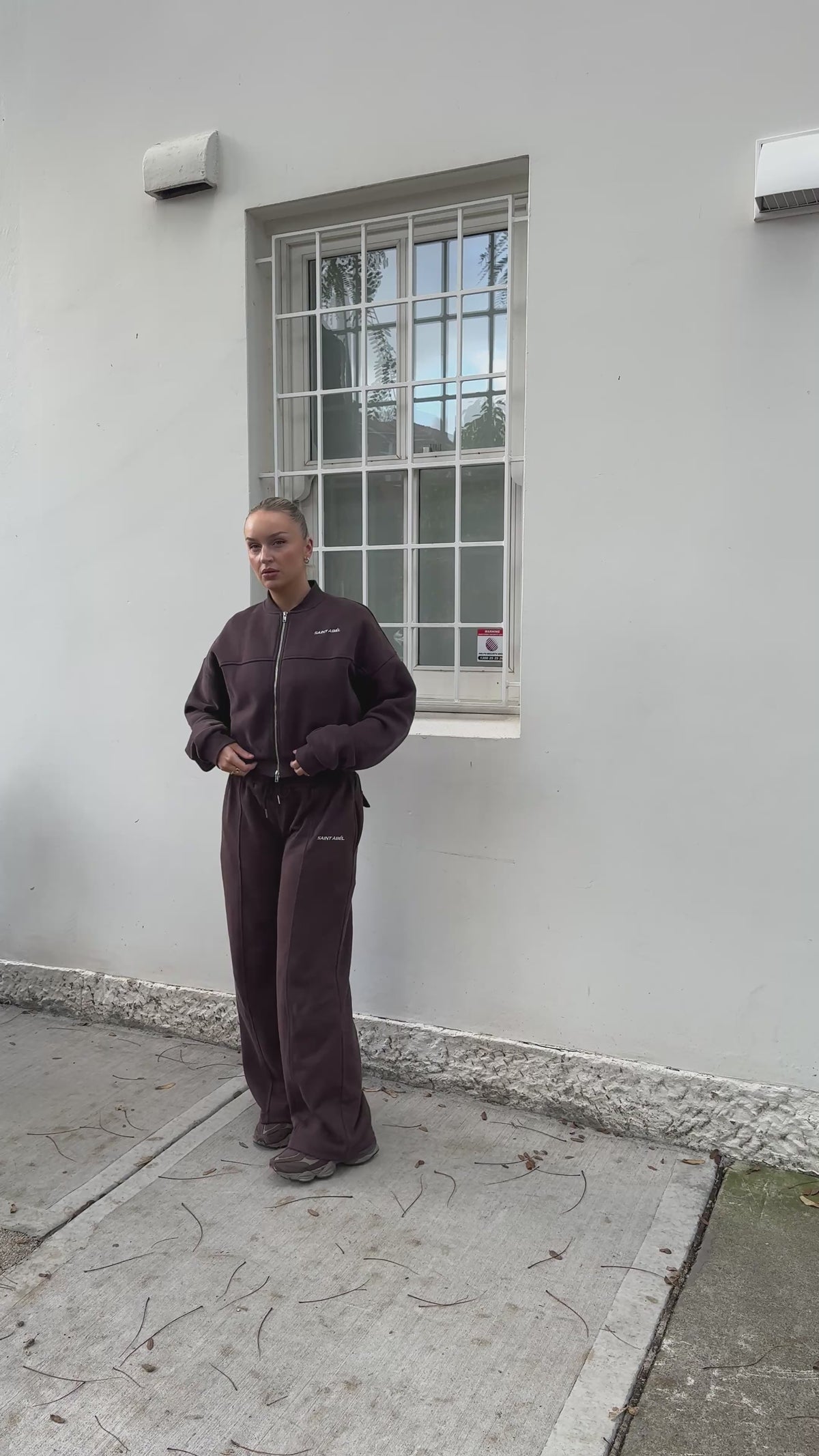 Women’s Cropped Bomber - Vintage Mocha